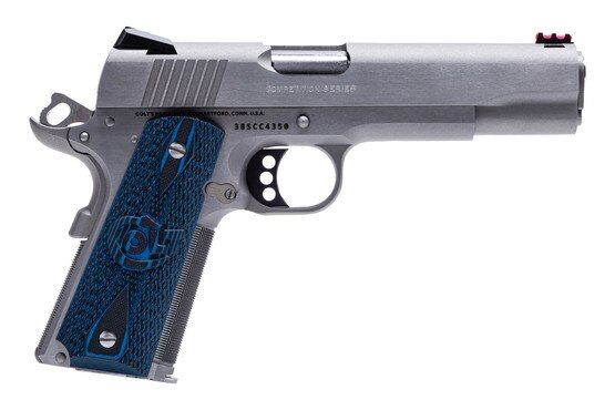 Colt Series 70 1911 pistol, .38 Super.